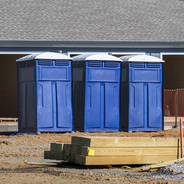 how do i determine the correct number of porta potties necessary for my event in Lenox Tennessee